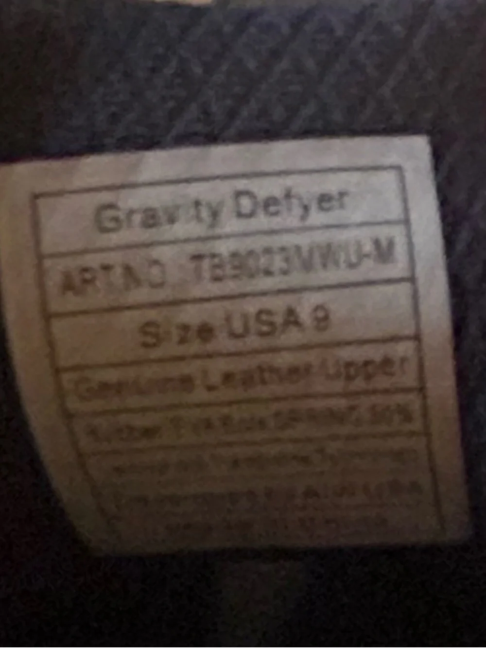 Men’s Gravity Defier rocker soles 9